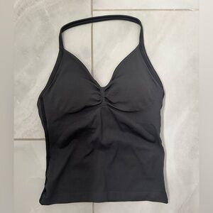 Dfyne Gray Halter Top